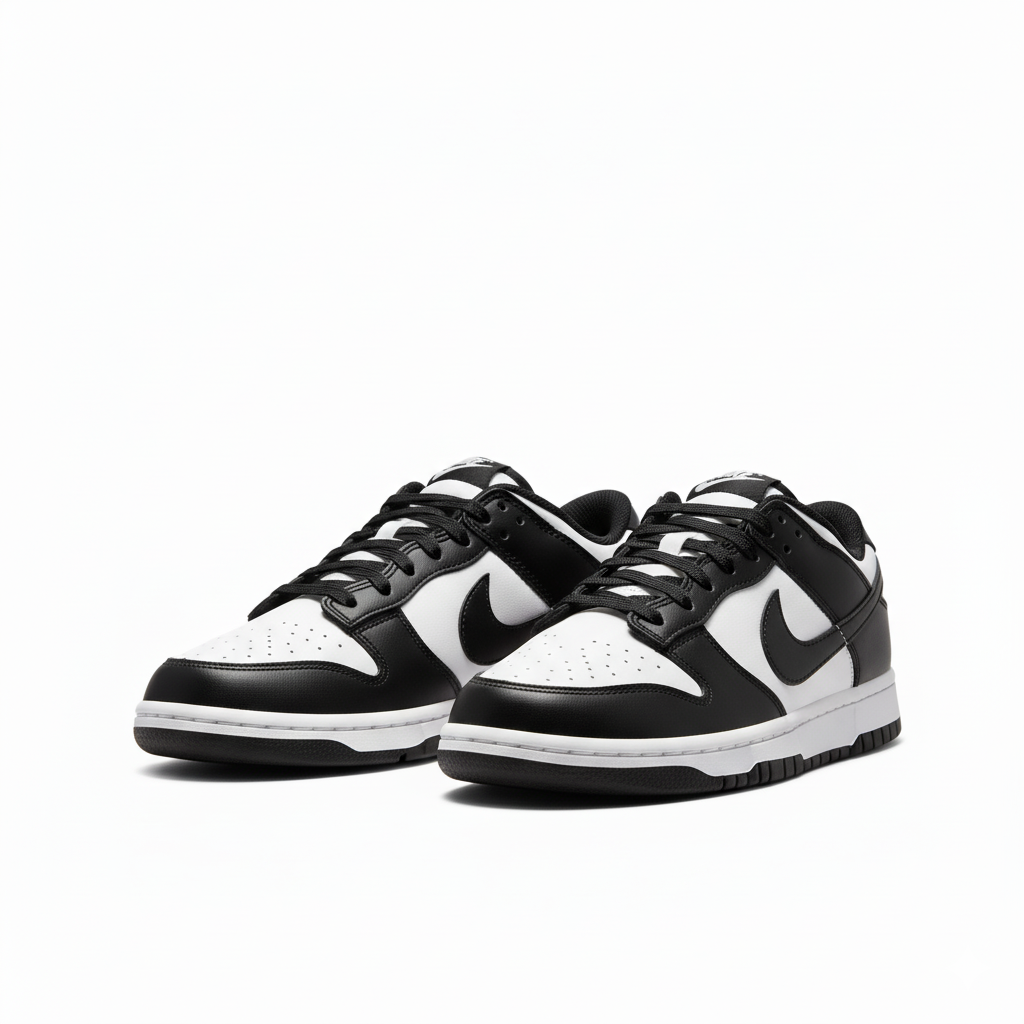 Nike Dunk Low Panda: Classic Black and White Sneakers for Street Style