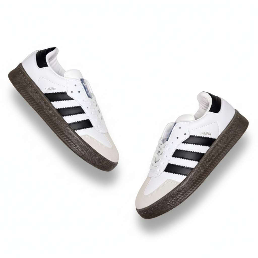 Adidas Samba Classic: Iconic White Black Sneakers for Heritage Style