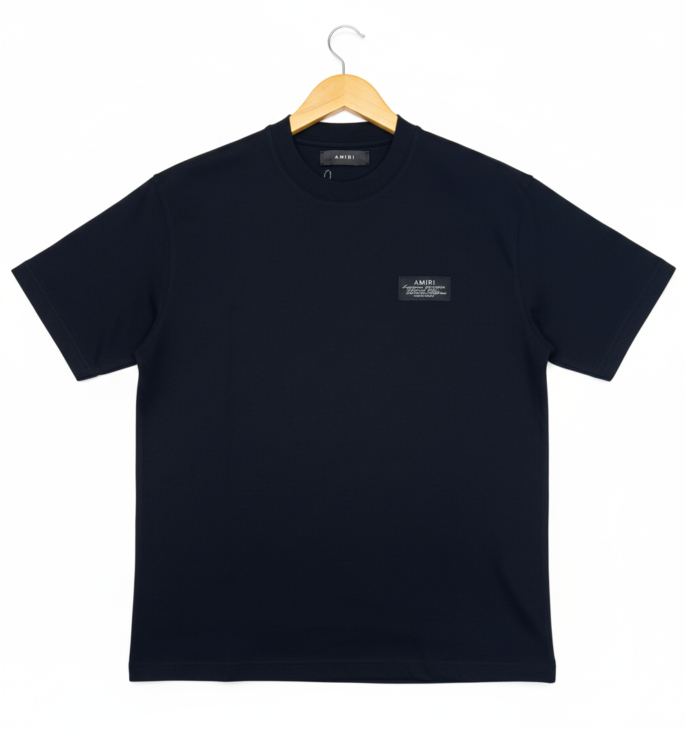 Amiri Men’s Black Classic T-Shirt Premium Designer Casual Wear Top
