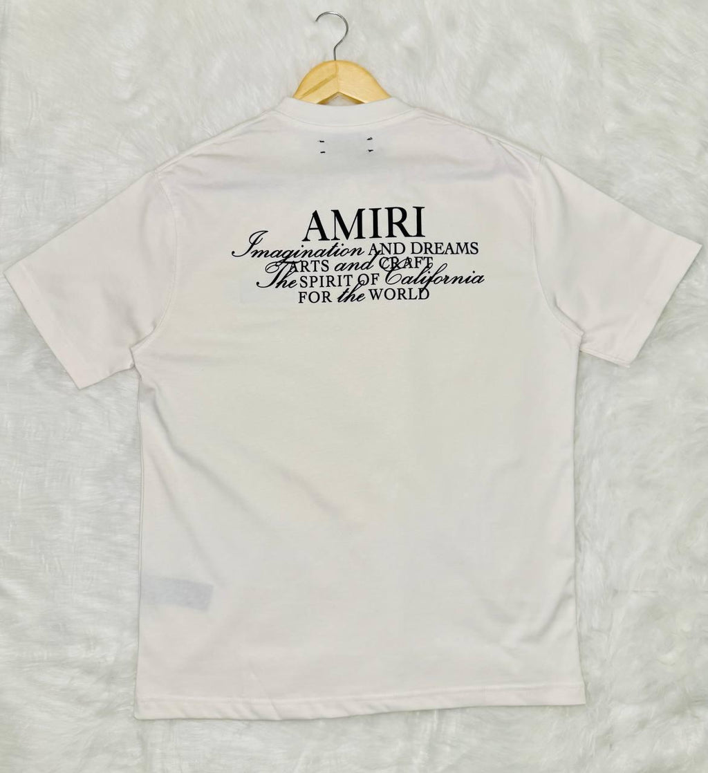 Amiri Men’s Black Classic T-Shirt Premium Designer Casual Wear Top