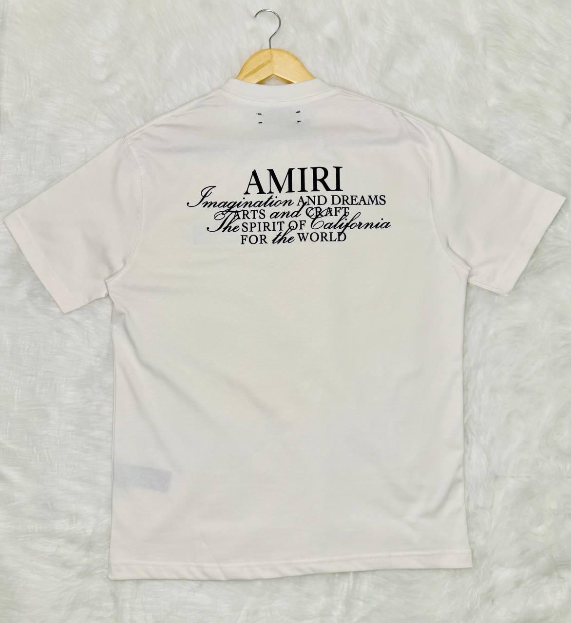 Amiri Men’s Black Classic T-Shirt Premium Designer Casual Wear Top