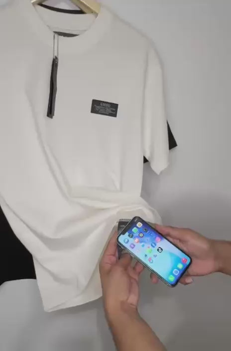 Amiri Men’s Black Classic T-Shirt Premium Designer Casual Wear Top