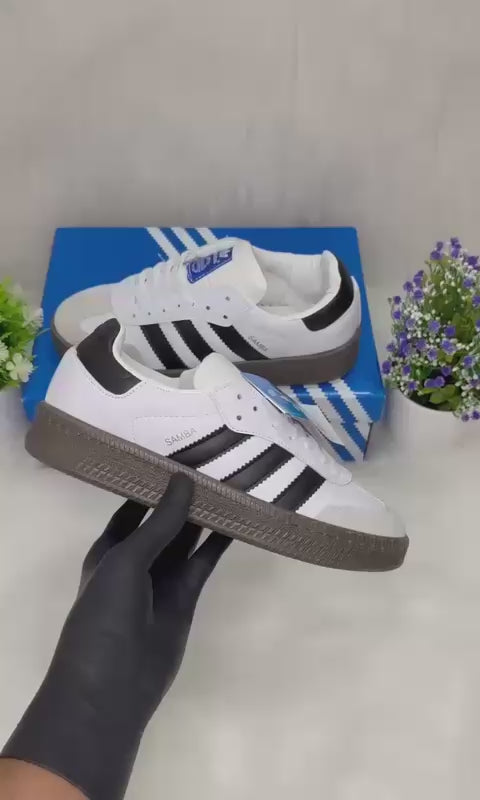 Adidas Samba Classic: Iconic White Black Sneakers for Heritage Style